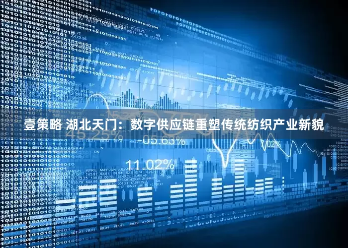 壹策略 湖北天门：数字供应链重塑传统纺织产业新貌